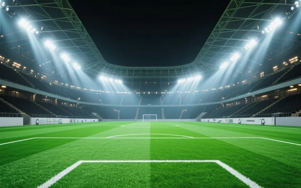 世界杯决赛场馆氛围示意图
